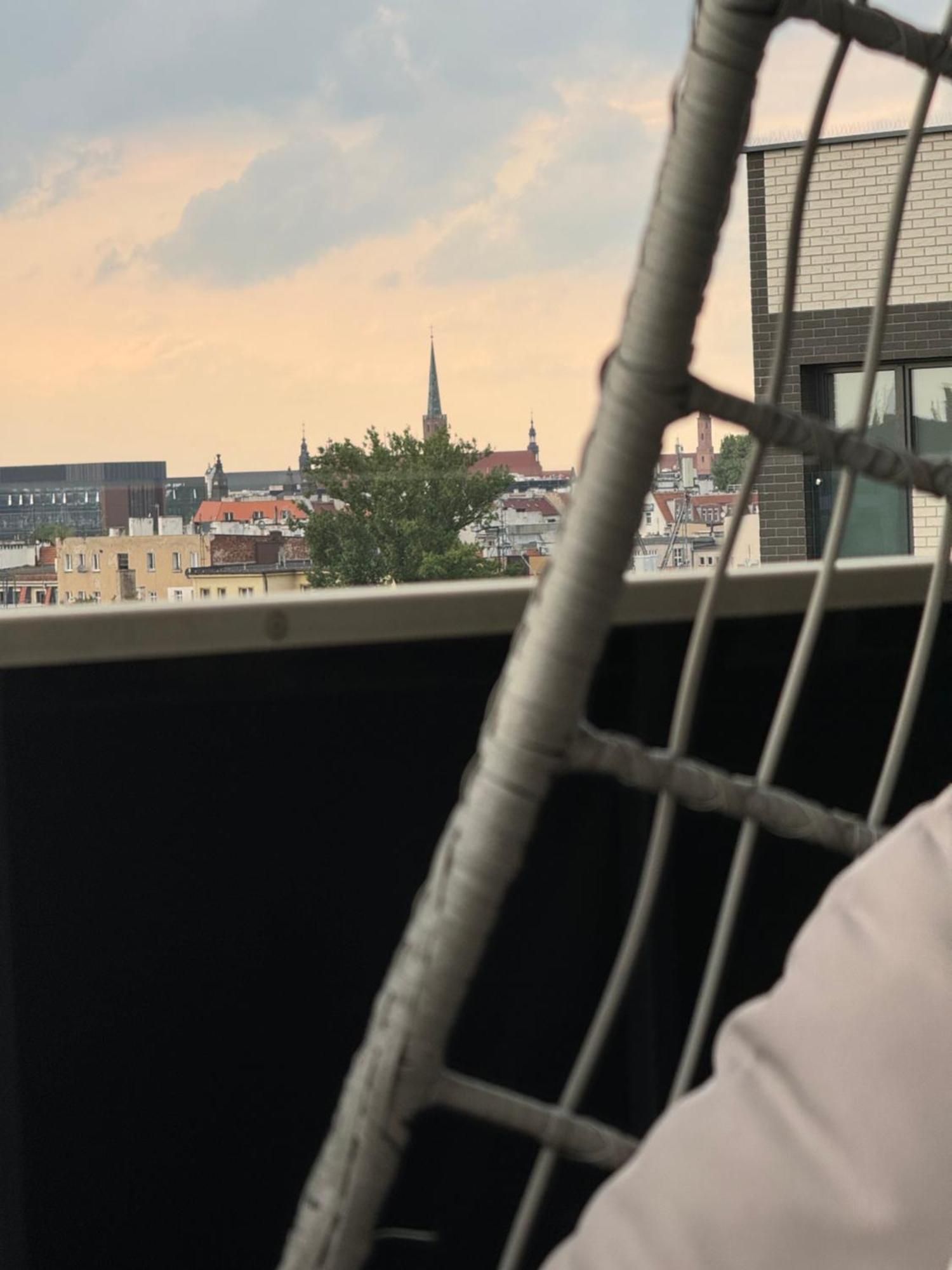 شقة Centrum Taras Widokowy "Wroclaw Panorama" المظهر الخارجي الصورة