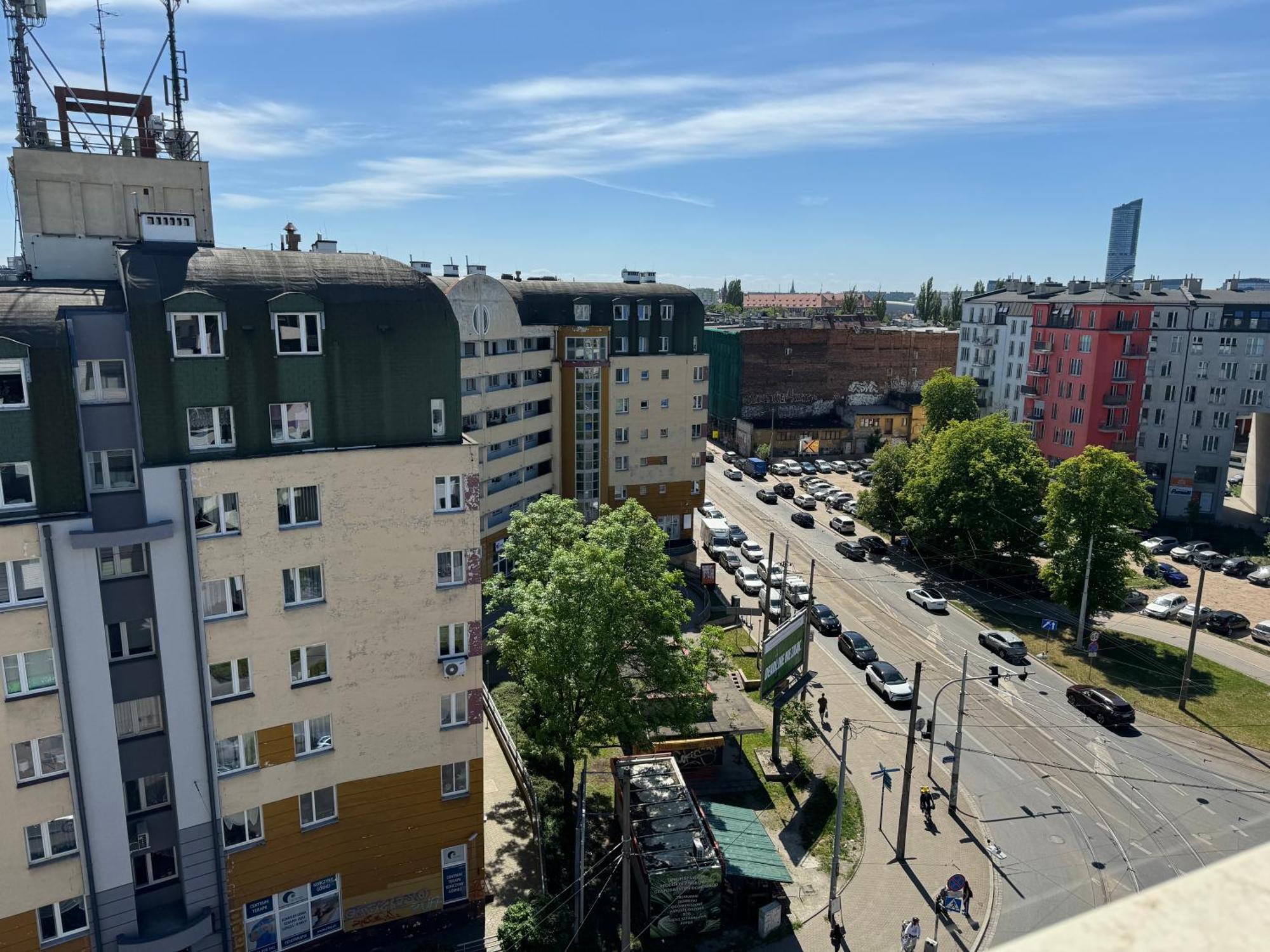 شقة Centrum Taras Widokowy "Wroclaw Panorama" المظهر الخارجي الصورة